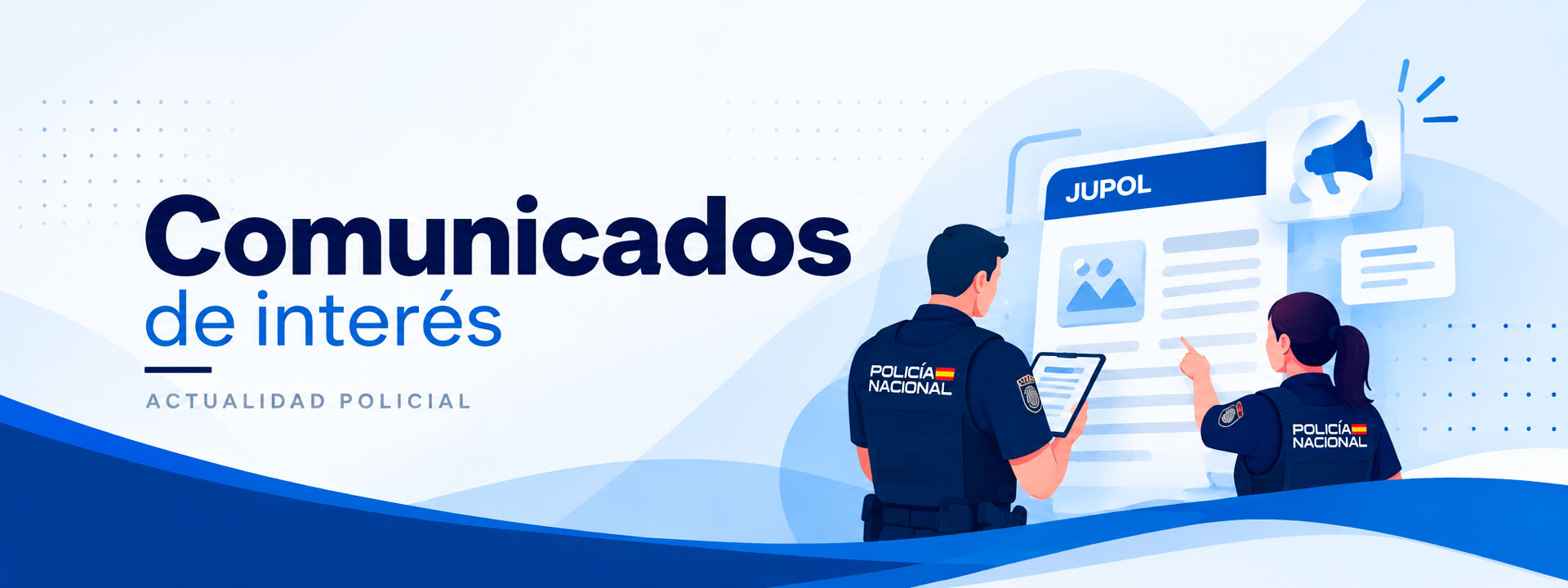 Comunicados de interés - Actualidad policial